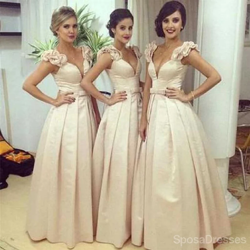 Gorgeous Off Shoulder V-Neck Sexy  Wedding Party Bridesmaid Dresses , WG098