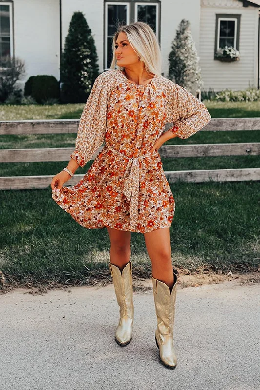 Date Night Darling Floral Mini Dress