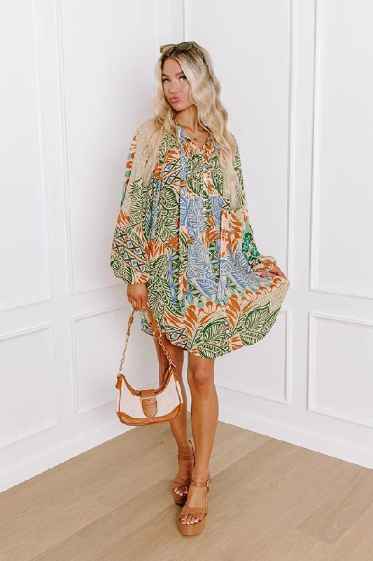 Paradise Palms Mini Dress