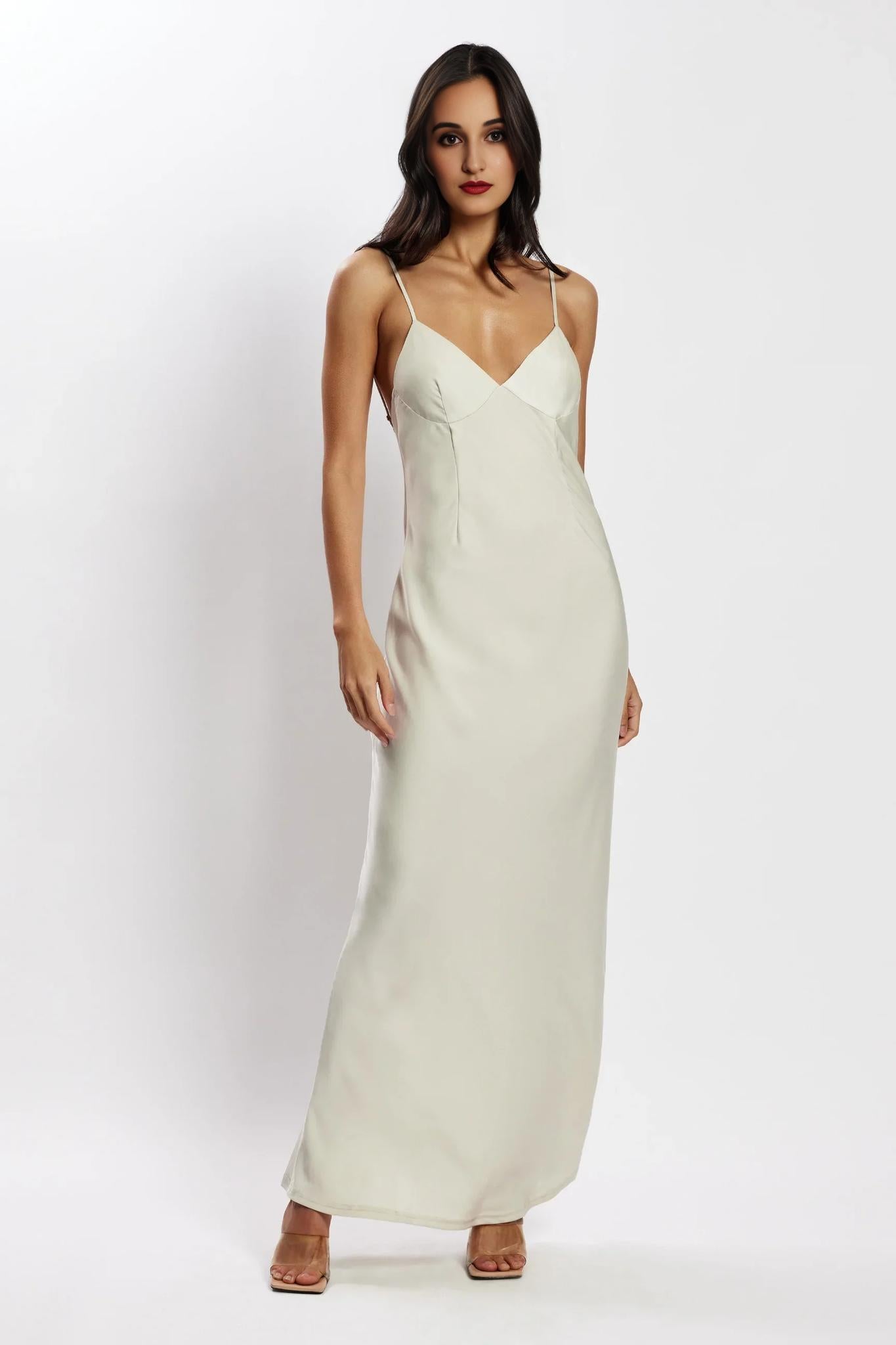 BAILY SATIN MAXI DRESS