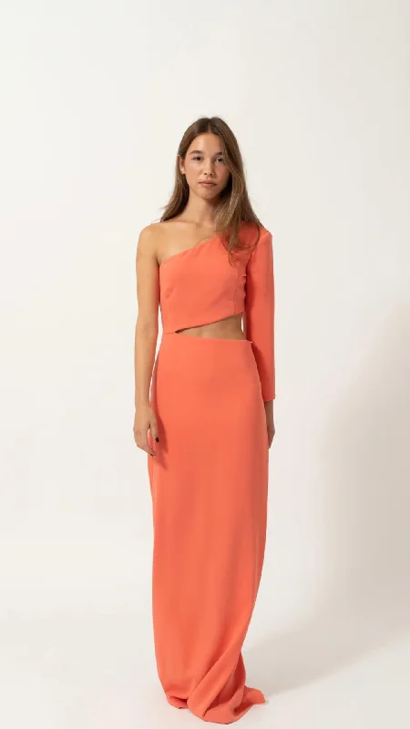 Lady Pipa Orange Maxi