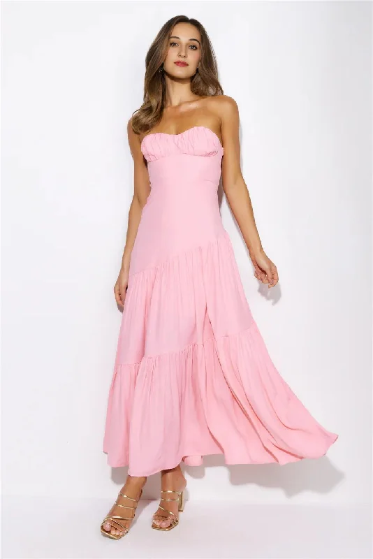 Summer In Love Maxi Dress Pink