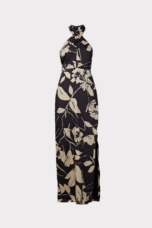 Tara Winter Floral Print Dress